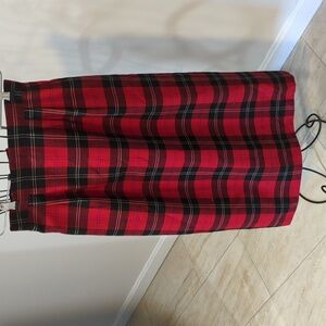 Scottish wool skirt